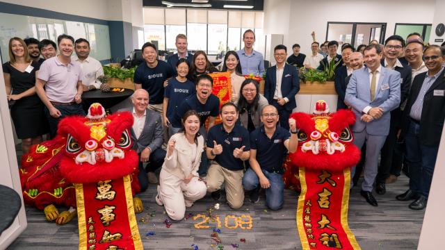 Sioux opent nieuw kantoor in Singapore